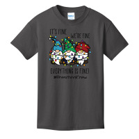 It's Fine We're Fine Everything Is Fine Gnome Preschool Crew Sweatshir Basic Youth T-shirt | Artistshot