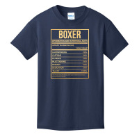 Awesome And Funny Nutrition Label Box Boxing Boxer Boxers Saying Quote Basic Youth T-shirt | Artistshot