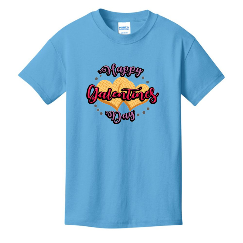 Limited Edition Galentine With Waffles And Girls Happy Galentines Day Basic Youth T-shirt | Artistshot