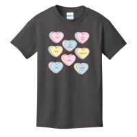 Hot Trend Anti Valentines Day Sassy Heart Candy Single Joke Basic Youth T-shirt | Artistshot