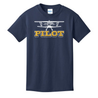 Pilot Aircraft Private Small Airplane T Shirt Basic Youth T-shirt | Artistshot