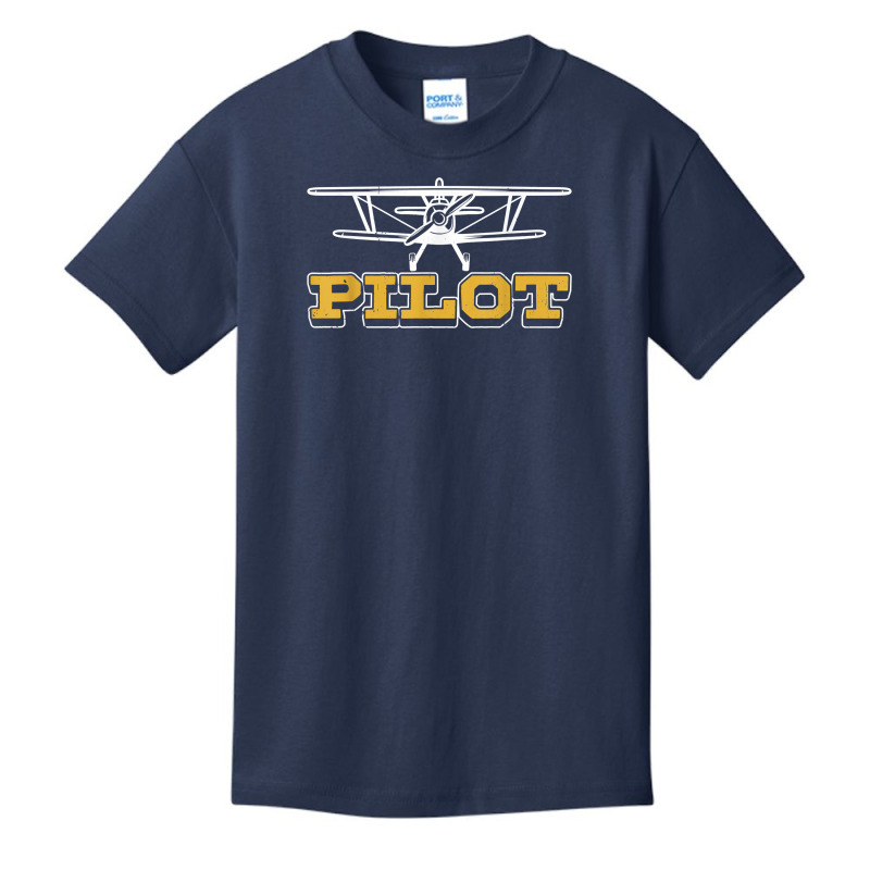 Pilot Aircraft Private Small Airplane T Shirt Basic Youth T-shirt by alysestick8m7 | Artistshot