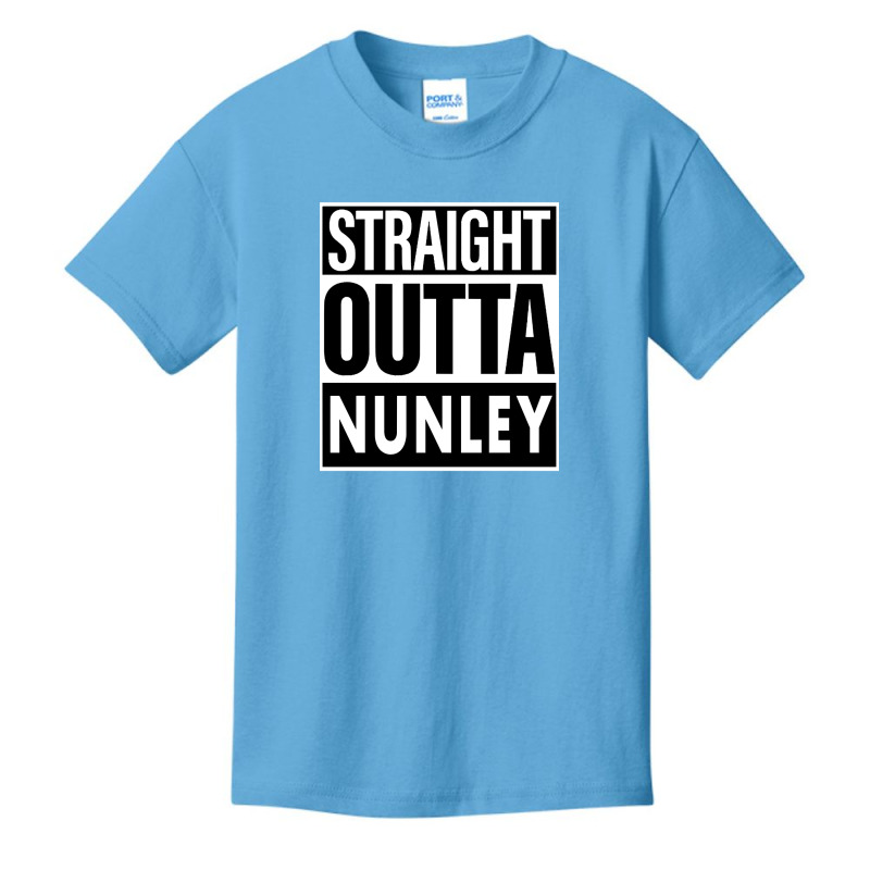 Nunley Name Straight Outta Nunley Basic Youth T-shirt by mrbigzeroht | Artistshot