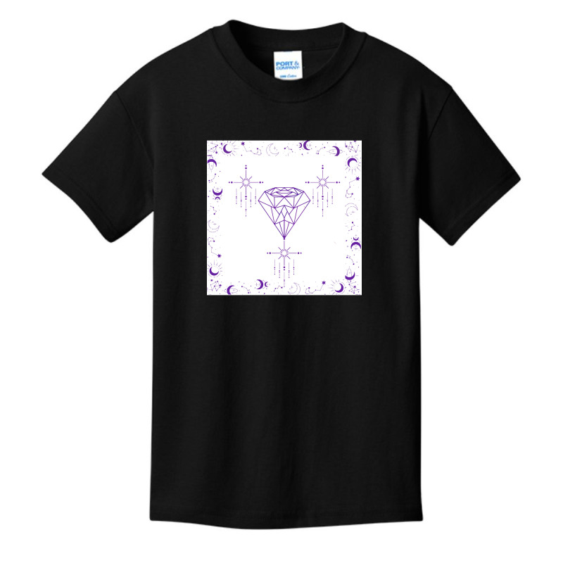 Celestial Geometry Basic Youth T-shirt by BrianneRemers65 | Artistshot