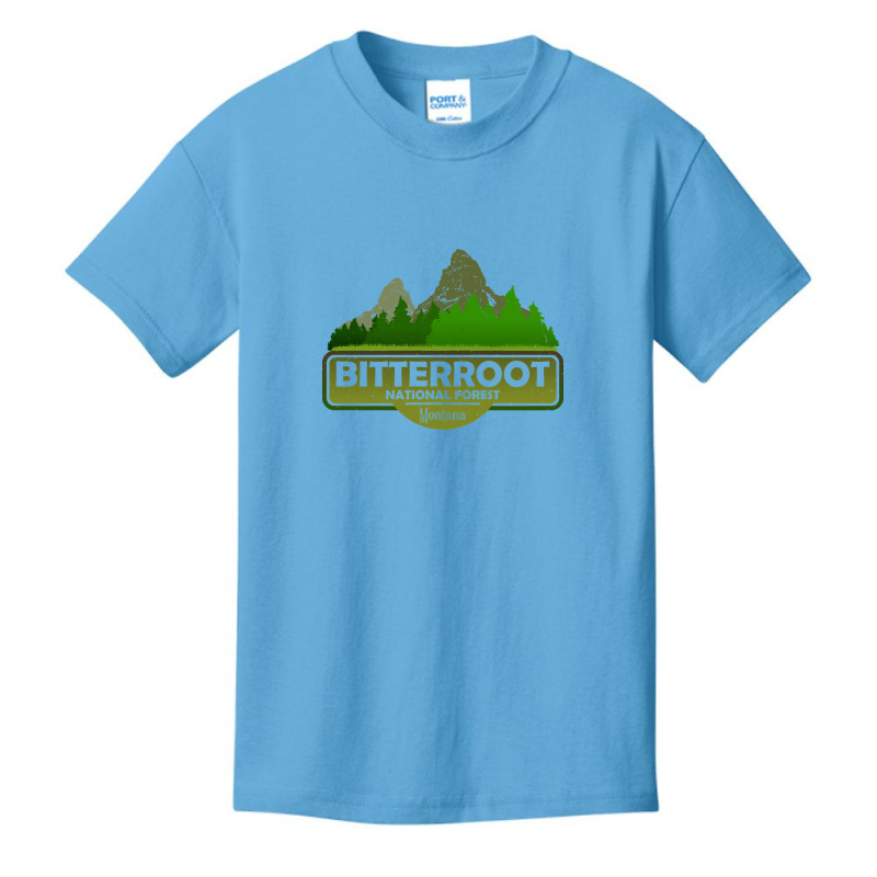 Bitterroot National Forest Mt State, Montana Usa, Nature Landscape Basic Youth T-shirt by kayakbetween30 | Artistshot