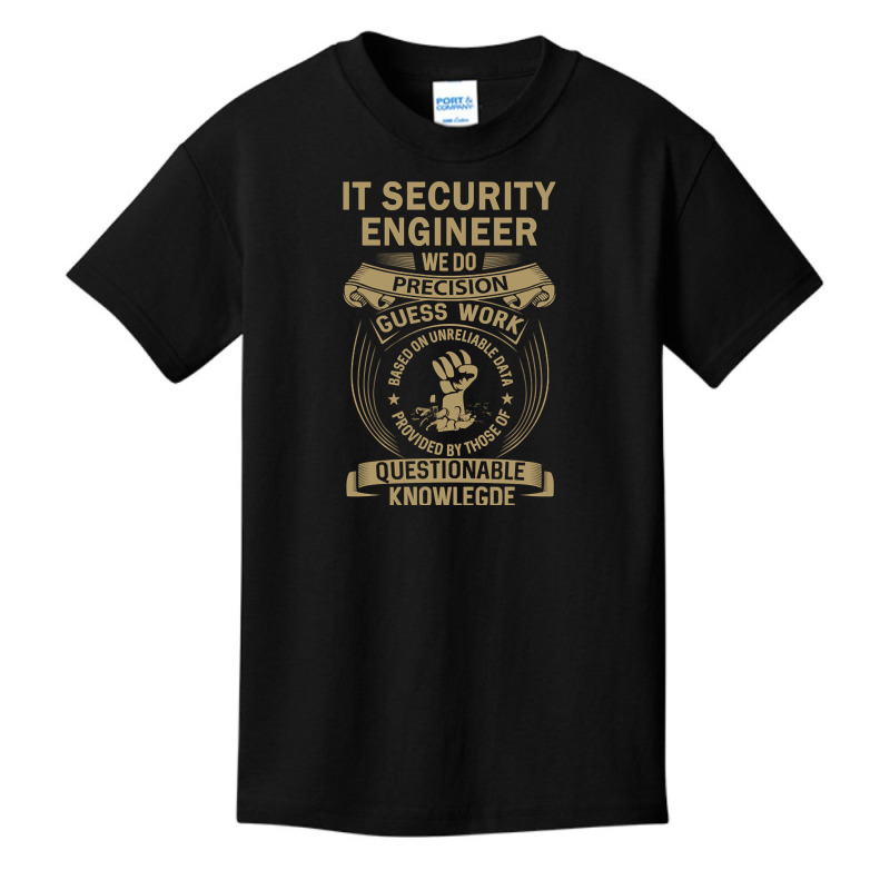 It Security Engineer - We Do Precision Basic Youth T-shirt by trampolinnervous53 | Artistshot