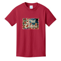 Lovely Phil Retro Pattern 80s 90s Birthday Flowers Style Basic Youth T-shirt | Artistshot