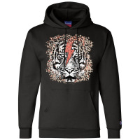 Tiger Lightning Bolt Champion Hoodie | Artistshot