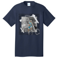 P.j. Washington Basketball Paper Poster Hornets 3 Basic T-shirt | Artistshot