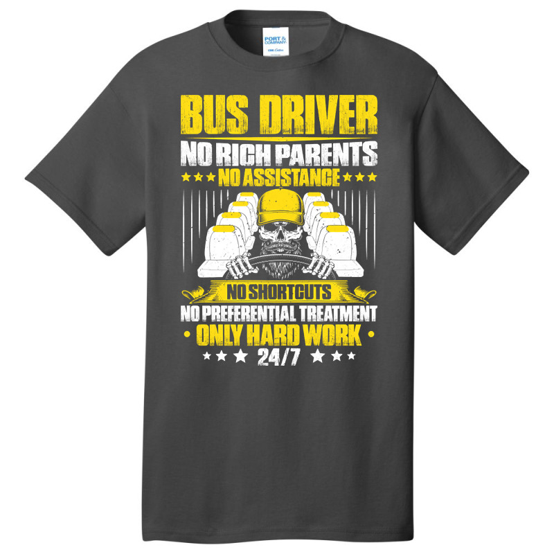 Bus Driver Busman School Bus Driver Coach Driver-2qfkc Basic T-shirt | Artistshot