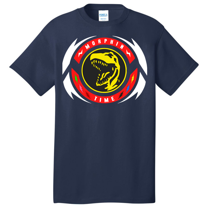 Great Rewards Red Ranger Morphin Coin Cute Gift Basic T-shirt by udofotabiaadf | Artistshot