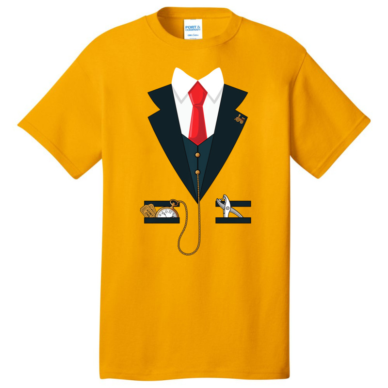 Limited Edition Train Conductor Coat Funny Halloween Costume Gift Basic T-shirt | Artistshot