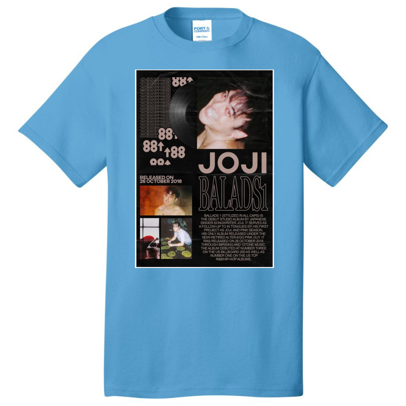 Joji Ballads1 Poster Poster Basic T-shirt by monicash | Artistshot