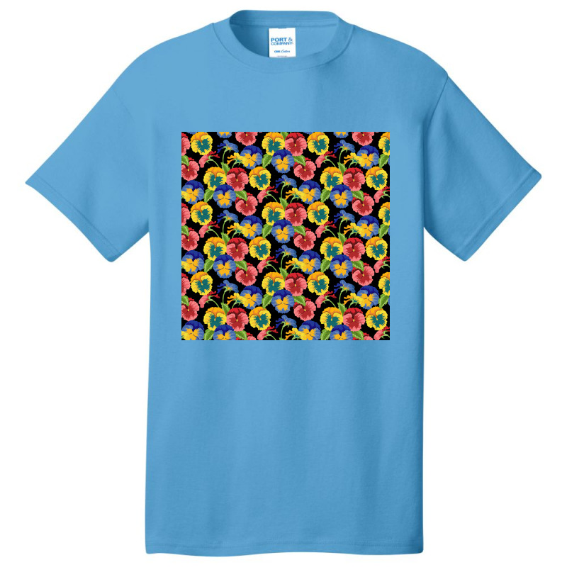 Pansies Basic T-shirt | Artistshot