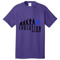 Billiards Evolution Basic T-shirt | Artistshot