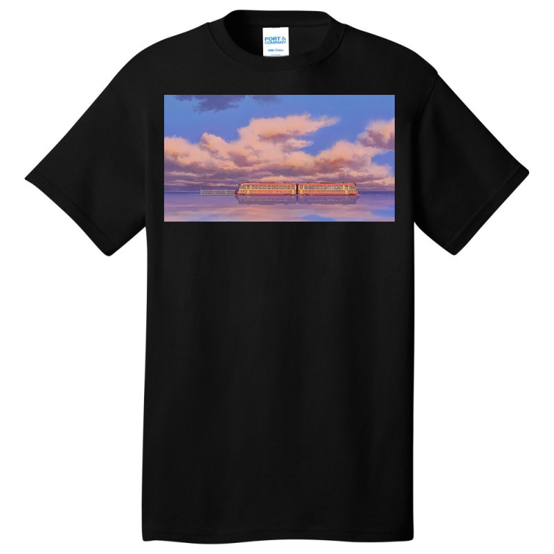 Spirited Away Train Basic T-shirt by devirdavid | Artistshot