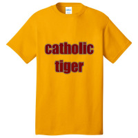 Catholic  Tiger From Catholic Pack Basic T-shirt | Artistshot