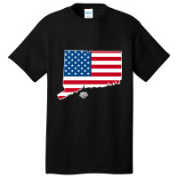 Connecticut Made In The Usa Basic T-shirt | Artistshot