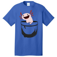 Axolotl In Pocket Kids Aesthetic Basic T-shirt | Artistshot