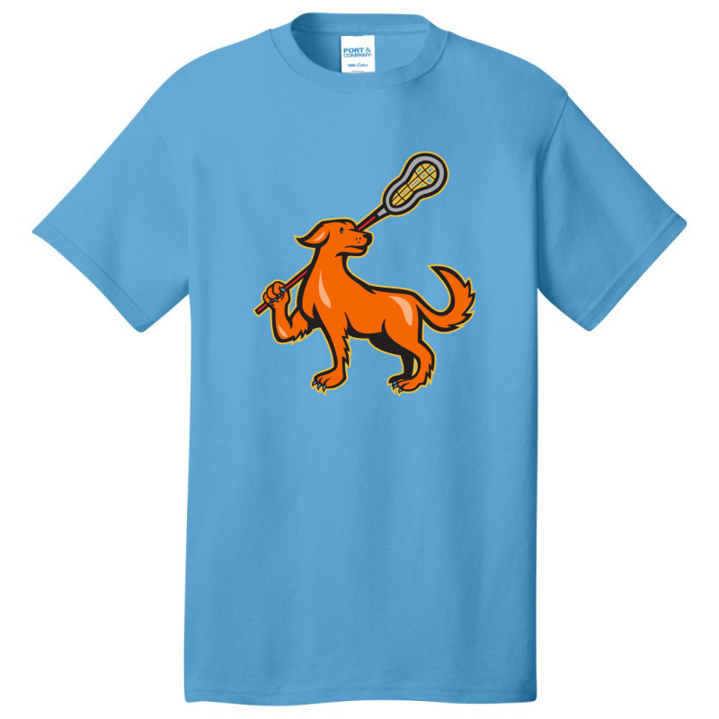 Lacrosse 5 Basic T-shirt | Artistshot