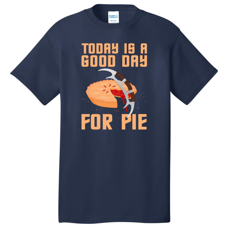 Klingon Pie Basic T-shirt | Artistshot