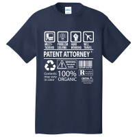 Patent Attorney T Shirt - Multitasking Certified Job Gift Item Tee Basic T-shirt | Artistshot