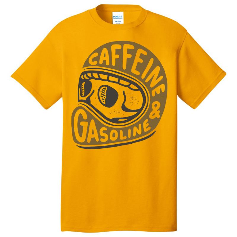 Caffeine And Gasoline Basic T-shirt | Artistshot