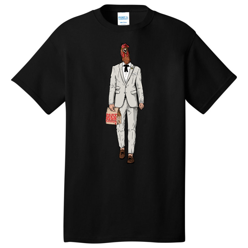 Chicken-man Basic T-shirt | Artistshot