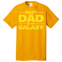 Best Dad In The Galaxy Basic T-shirt | Artistshot