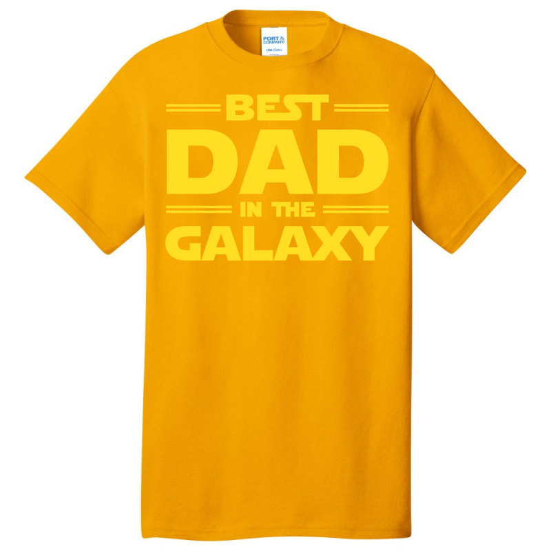 Best Dad In The Galaxy Basic T-shirt | Artistshot