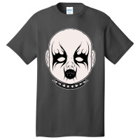 Black Metal Doll Head 2 Basic T-shirt | Artistshot