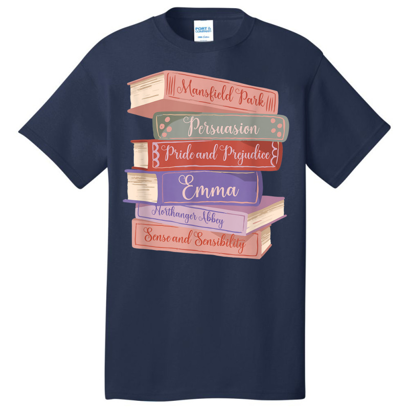 Literacy Austen Novels Romance Books Literary Jane Austen T Shirt Basic T-shirt by hamlerf | Artistshot