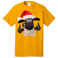 Christmas Sheep Basic T-shirt | Artistshot