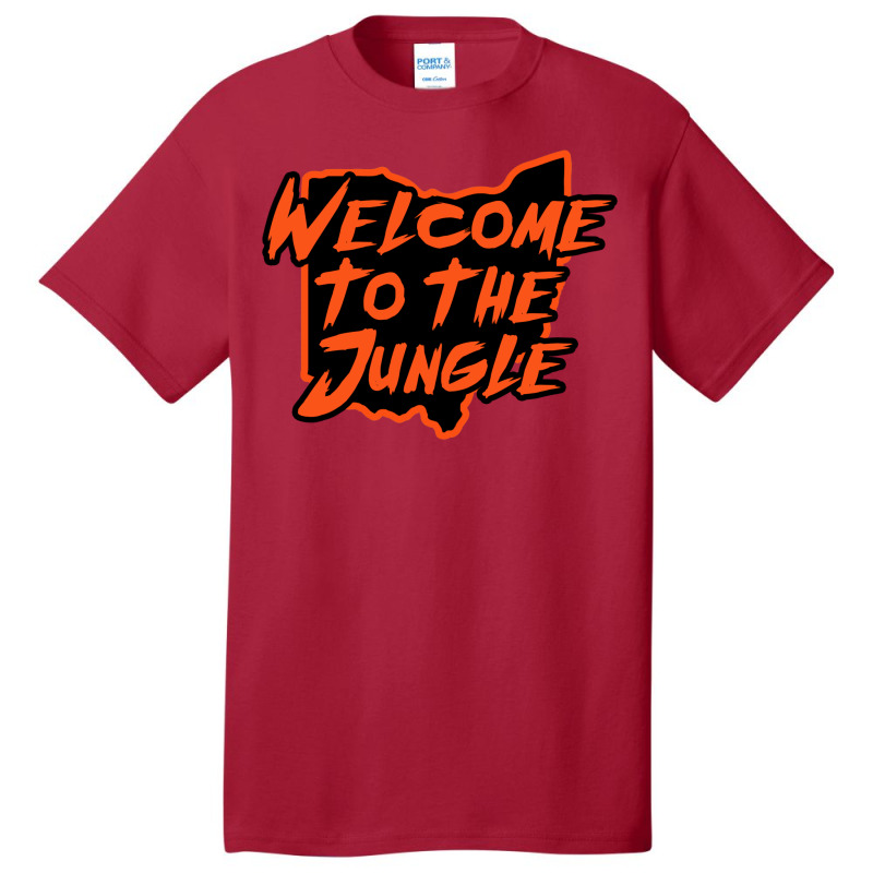 Welcome To The Jungle   White Basic T-shirt by jhoverprogga0 | Artistshot