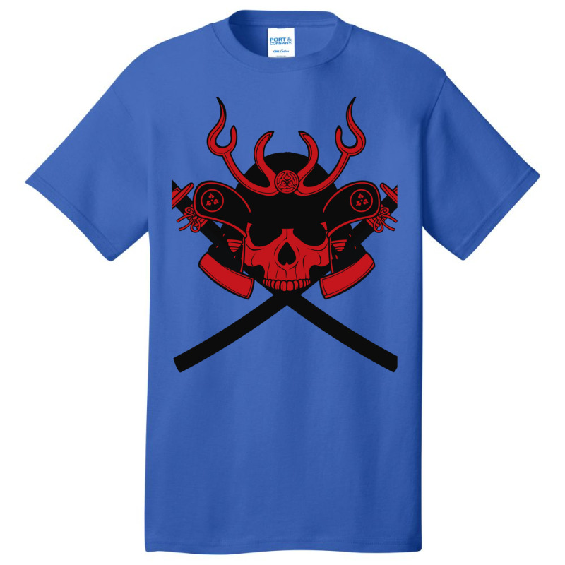 Samurai Hats Basic T-shirt by apolitery | Artistshot