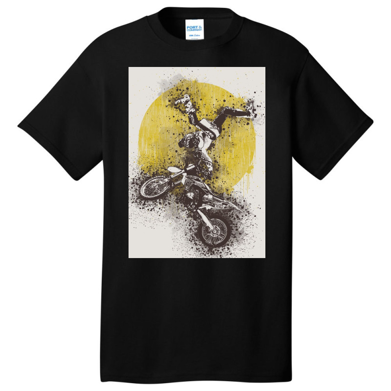 Biker Extreme Sport Basic T-shirt | Artistshot