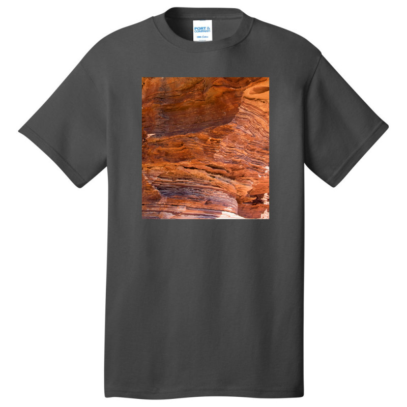 Sedimentary Rock Formation 2 Basic T-shirt by PhillipVickers | Artistshot