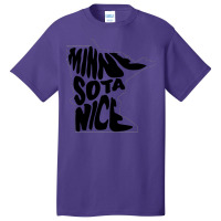 Minnesota Nice Basic T-shirt | Artistshot