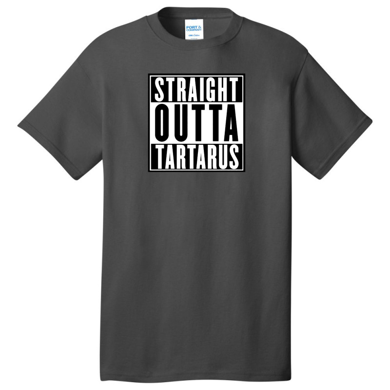 Straight Outta Tartarus Basic T-shirt by SallyThompson | Artistshot