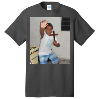 Hold On. Poster Basic T-shirt | Artistshot