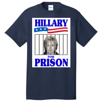 Hillary For Prison Poster Copy Basic T-shirt | Artistshot