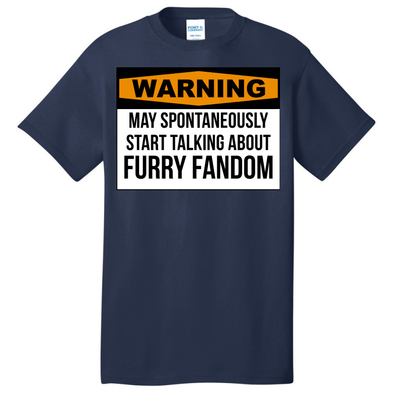 Furry Fandom Poster Copy Basic T-shirt | Artistshot