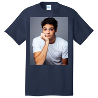 Noah Centineo Poster Basic T-shirt | Artistshot