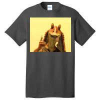 Silly Jar Jar Binks Poster Basic T-shirt | Artistshot