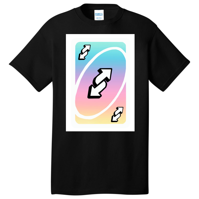 Pastel Uno Reverse  Poster Copy Basic T-shirt | Artistshot