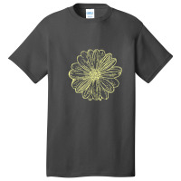 Limited Edition Sunflower Ink Print Basic T-shirt | Artistshot