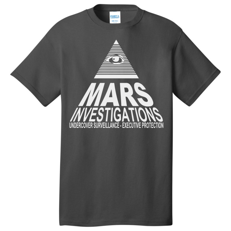 Mars Investigations Basic T-shirt by cutioxucct | Artistshot