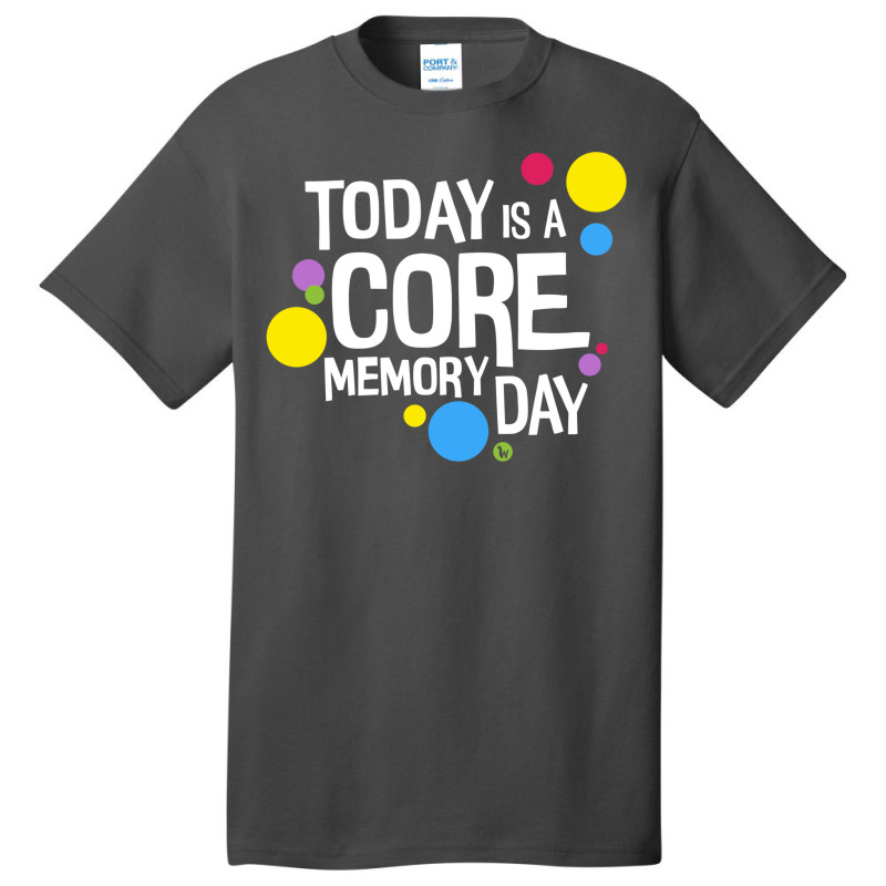 Core Memory Day Basic T-shirt by amwayfigeljy | Artistshot