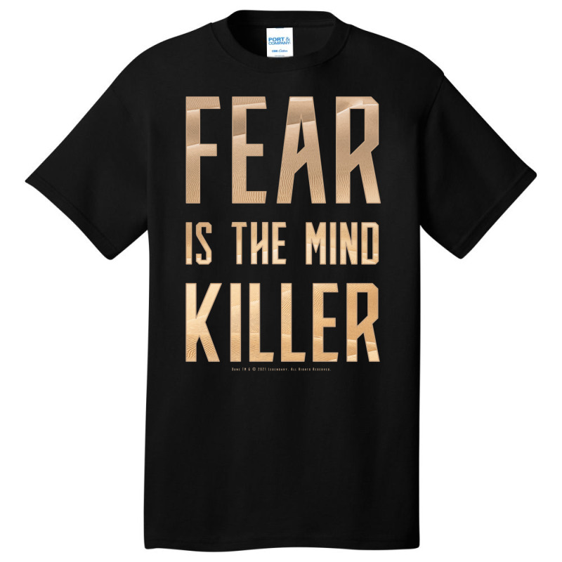 Dune   Fear Is The Mind Killer (light) Basic T-shirt by amwayfigeljy | Artistshot