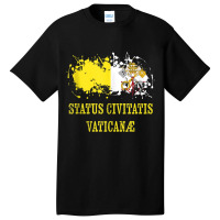 Vatican Ciian For Status Civitatis Vaticanæ And Vatican City Tank Top Basic T-shirt | Artistshot